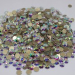 High Quality K9 Glass Rhinestone Crystal Loose Flatback Non-Hotfix Zircon Glue on for Nails and Phones Bulk Shaped Crystal Shards